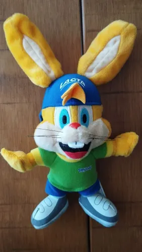 Coelho Pascoal Lacta. Pelúcia colecionavel