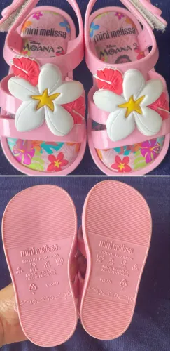 Mini Melissa Moana Tamanho 19