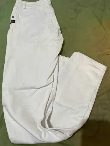 Calça jeans branca masculina