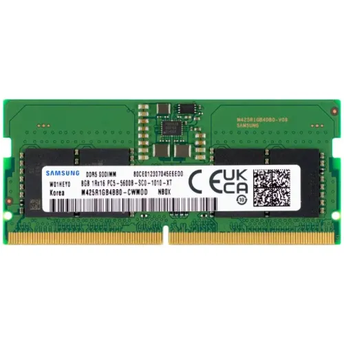 Memória RAM DDR5 8GB Para Notebook - Nova (Retirada de Laptop Novo)