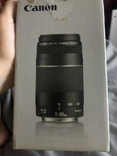 Lente canon 75-300