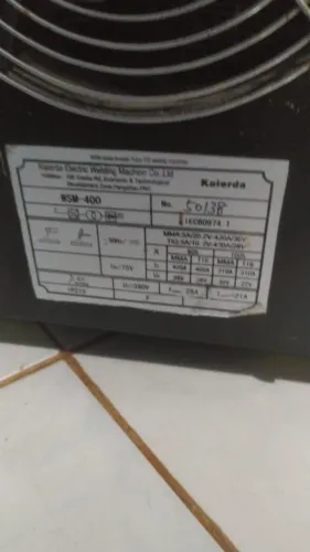 Máquina de solda tig