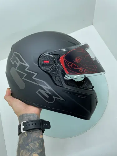 Capacete fw3 gt preto fosco