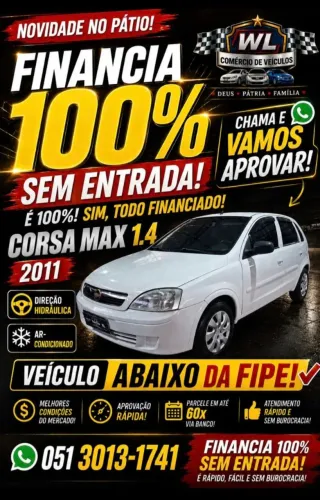 Chevrolet Corsa Hat. Maxx 1.4 8V Econoflex 5P 2011