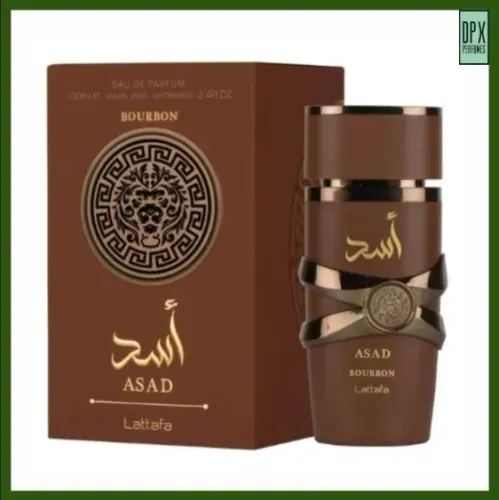 Perfume Árabe Asad Bourbon 100ml EDP - Lataffa (Original, Adipec!)