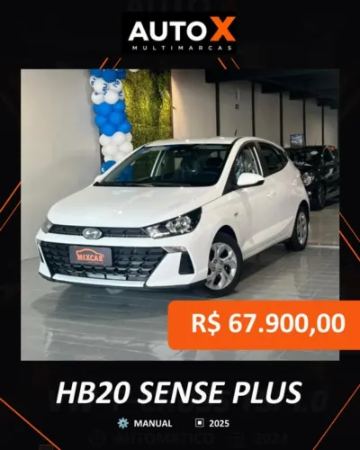 Hyundai HB20 Sense 1.0 Flex 12V MEC 2025