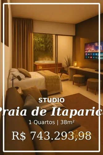 Studio Garden em Praia de Itaparica | Espaço externo para lazer e conforto