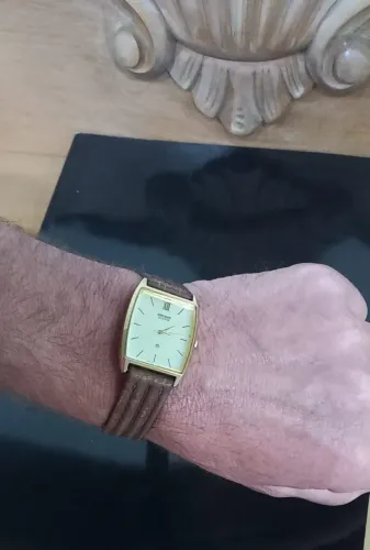Relógio vintage da marca japonesa Orient - Modelo / Calibre: E45MH2-41 