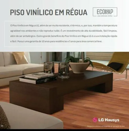 Distribuidor de Piso Vinílico (metro quadrado)