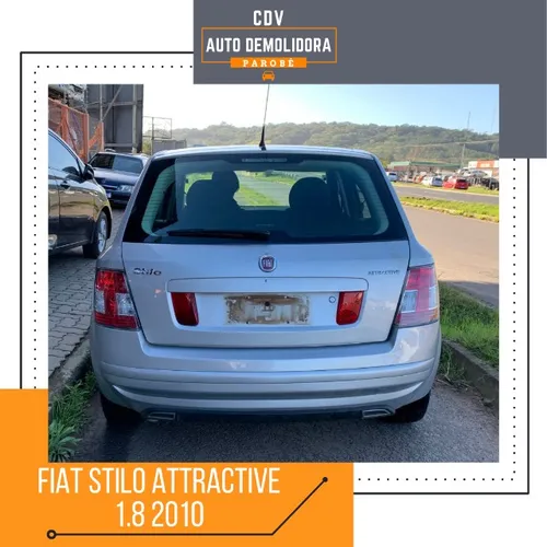 Sucata Fiat Stilo Attractive 1.8 2010 Disponível para venda de peças