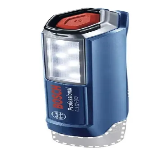 Lanterna Bosch 300 Lúmens 12v Gli 12v-300 Sem Bateria