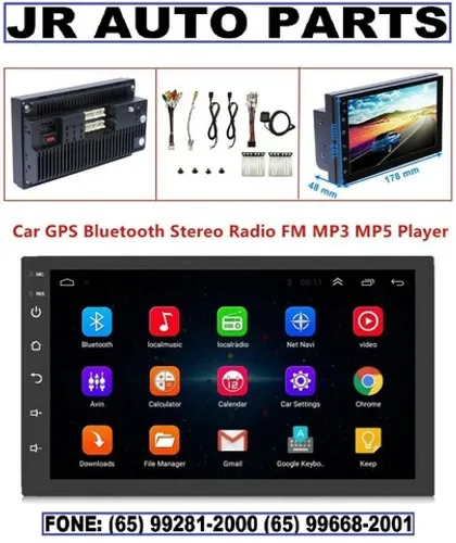 Central Multimídia 9 Polegadas T-150 2Din com CarPlay e Android Auto