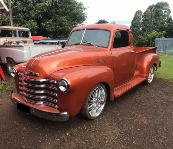 Caçamba modelo original + paralamas Chevrolet Boca de Sapo 3100