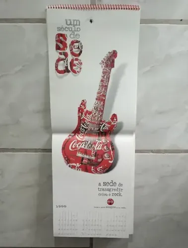 Calendário Coca-Cola 1999