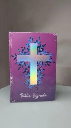 Bíblia Sagrada - Capa Cruz 