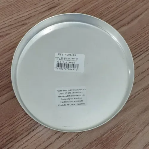 Forma Para Mini Pizza  5202  Nº. 12 12,0 X 1,5 (cm), Peça