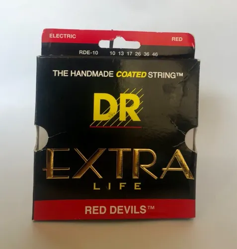 Jogo de cordas para Guitarra DR Strings linha RED DEVILS