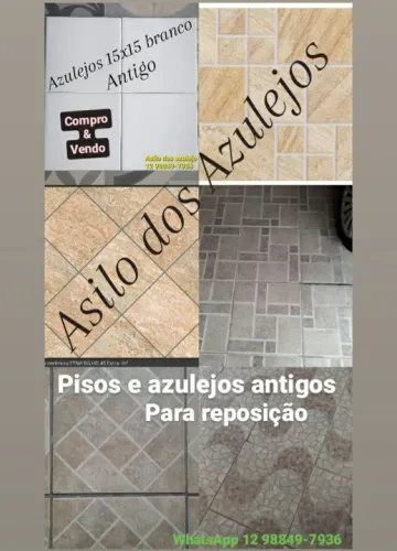 Azulejos Antigos - Pisos e Revestimentos