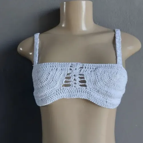 Cropped de croche