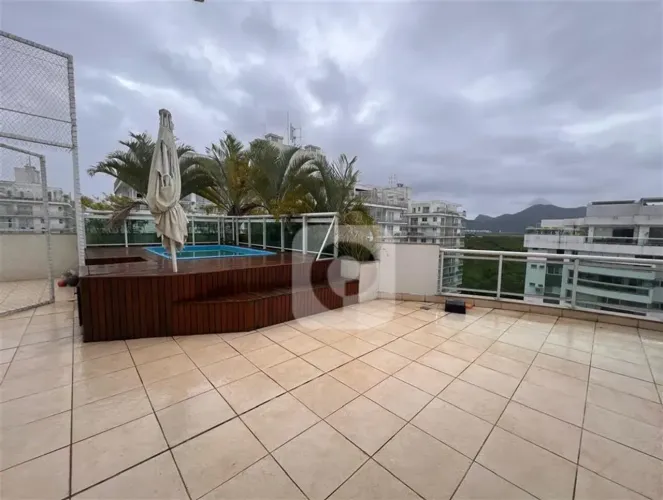 Cobertura 4 Quartos 316m2 Condominio Máximo Recreio dos Bandeirantes