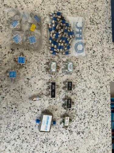 Conector, Divisor Cabo, Tomada Coaxial