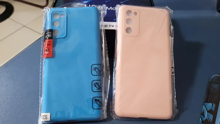 Samsung S20 FE Capas para Celular - Azul e Rosa