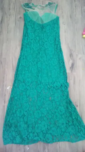 Vestido verde de festa G