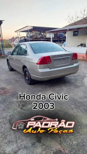 SUCATA HONDA CIVIC 2003 PARA VENDA EM PEÇAS!!!
