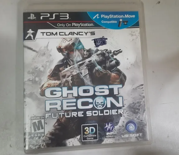 Ghost recon futuro soldier mídia física