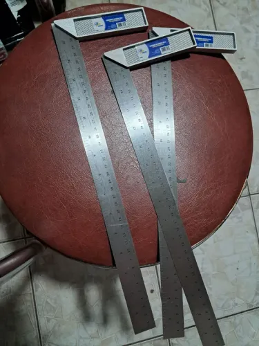 Esquadro alumínio profissional 40cm 