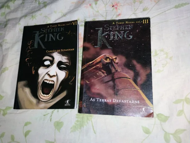 Livro variados do autor Stephen King / preço por unidade