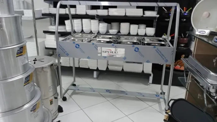 Buffet Térmico 8 cubas - spl 508 - Spolu - Sadi