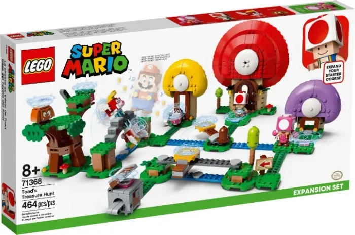 Lego Super Mario Expansion 71368 Toad's Treasure Hunt