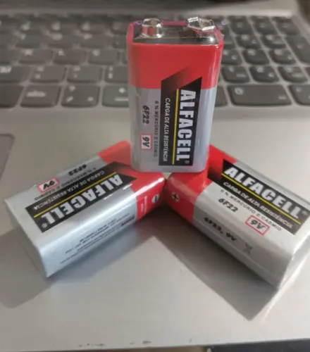 Bateria 9 volts multiuso