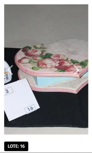 Lindo porta joias decoração e em mdf