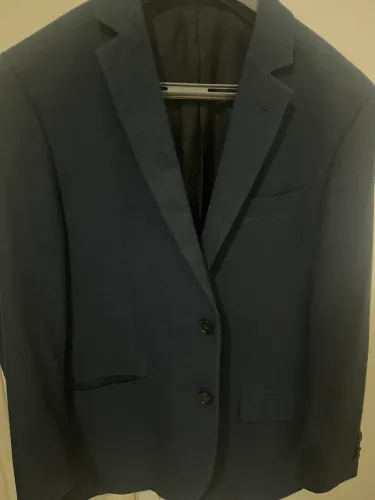 Blazer/ paletó via Vêneto  | LOFT novo 46 dois botões azul 