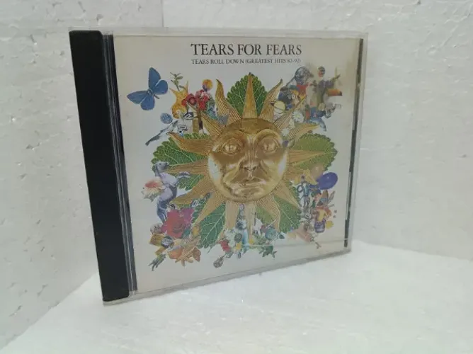 CD Tears For Fears - Tears Roll Down (Greatest Hits 82-92) Primeira Edição (1992)