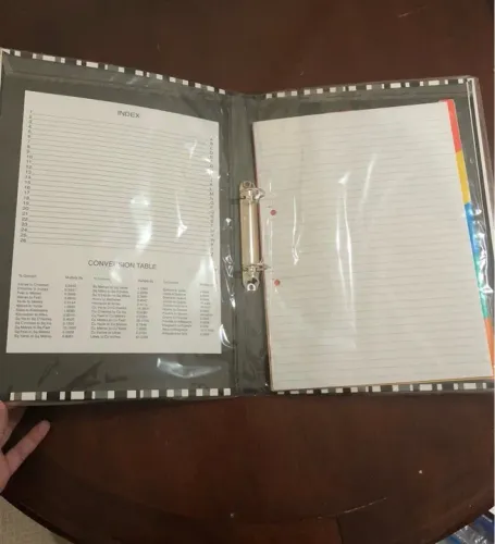 Fichário e pastas NOVOS