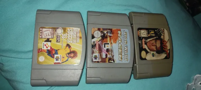 Coletânea 3 jogos originais Nintendo 64