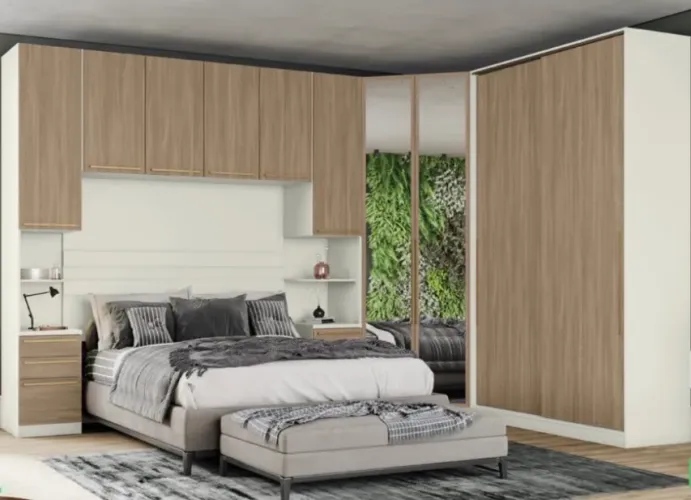 Dormitório Modulado 100% MDF 18X SEM JUROS