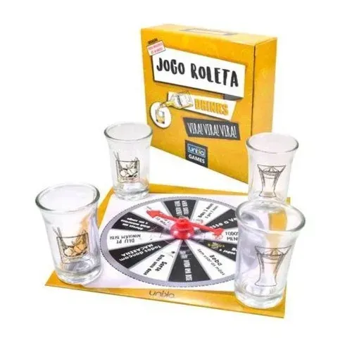 Jogo Roleta Drinks - Jogo de Bebidas (Drinking Game)