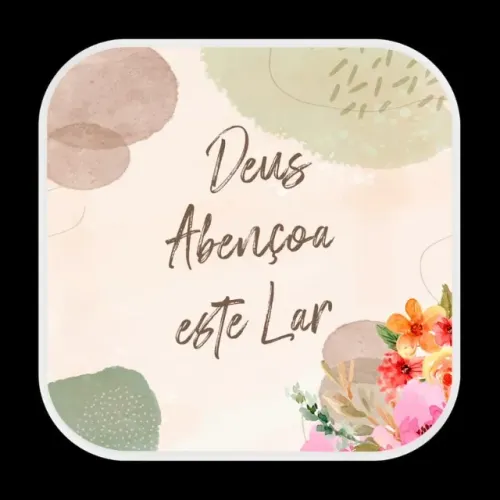 BOX LUMINARIA - DEUS ABENCOA ESTE LAR 3X SEM JUROS CARTÃO