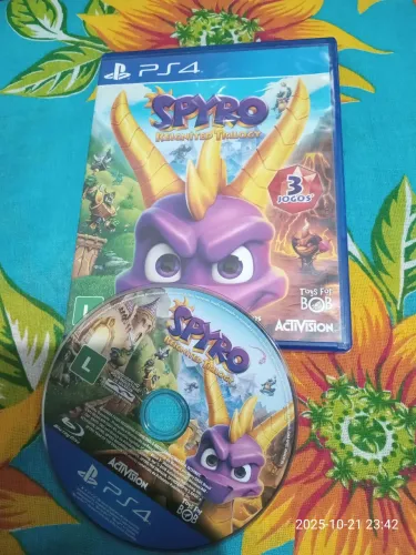 SPYRO Reignited Trilogy PS4 faço Olx pay 