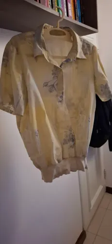 Camisa vintage amarela