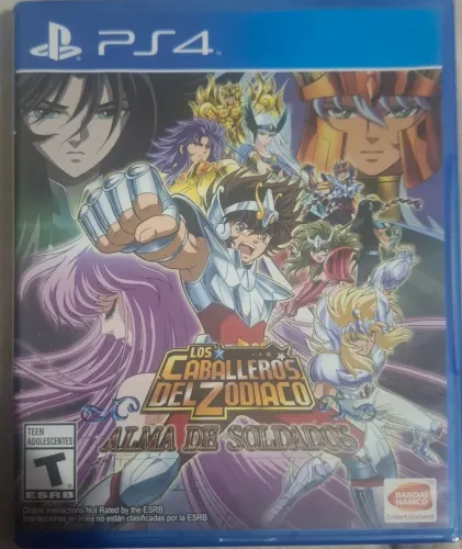 Jogo PS4 - Cavaleiros do Zodíaco - Alma de Soldados jogo dublado