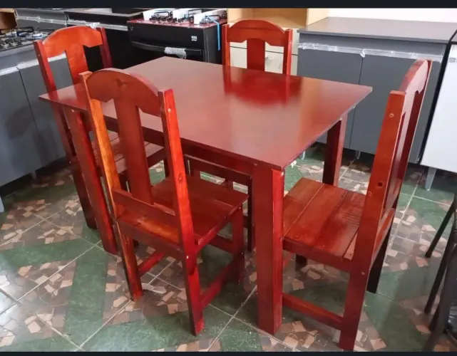 Mesa md 4 cadeiras