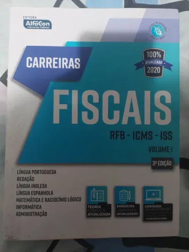 Livro Carreiras Fiscais RFB - ICMS - ISS - 3ª Edição