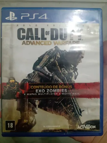  Call of Duty: Advanced Warfare - Edição Ouro para PS4 Código Intacto<br>