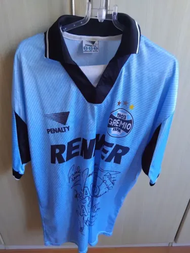 Camisa do Grêmio 1996- Autografada pelos Jogadores!