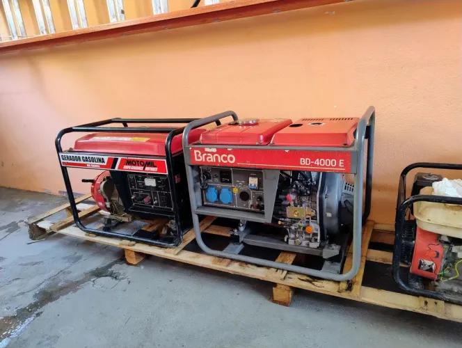 Alugamos geradores e outros equipamentos